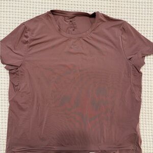 Nike Men's Short Sleeve Tee in Brown